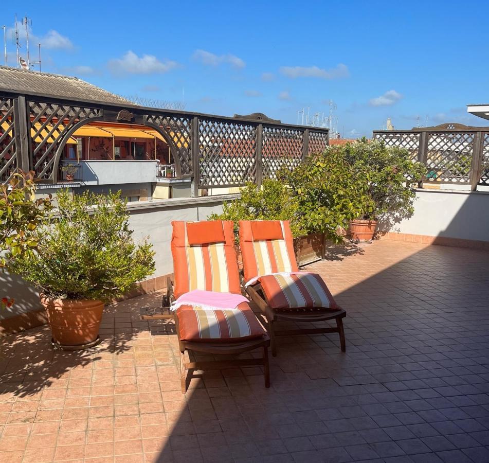 Attico Con Terrazza In Via Dei Traghetti Apartment Lido di Ostia Ngoại thất bức ảnh