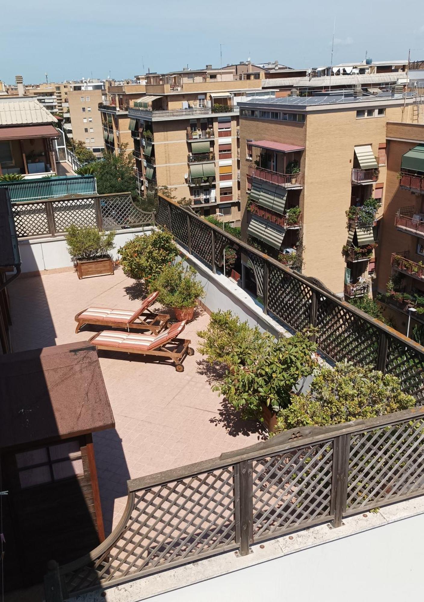 Attico Con Terrazza In Via Dei Traghetti Apartment Lido di Ostia Ngoại thất bức ảnh